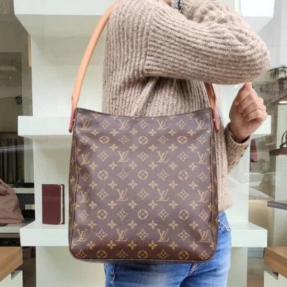 Auth Louis Vuitton Looping Gm Shoulder #15767L38